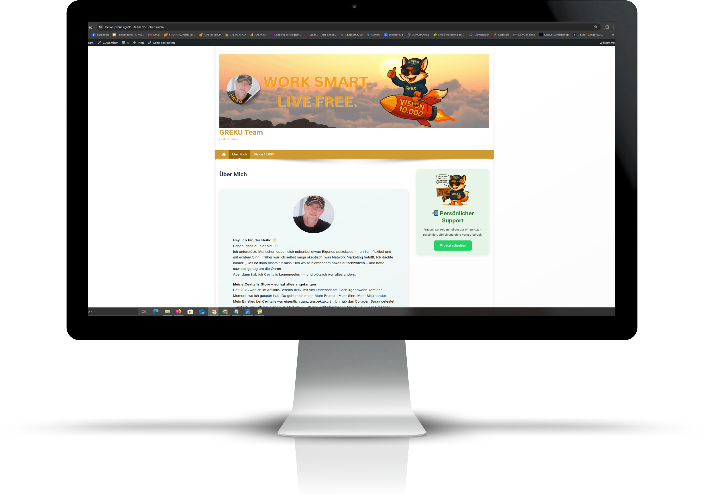 Deine eigene GREKU-Team Webseite